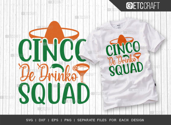 Cinco De Drinko Squad SVG: A Designer’s Review