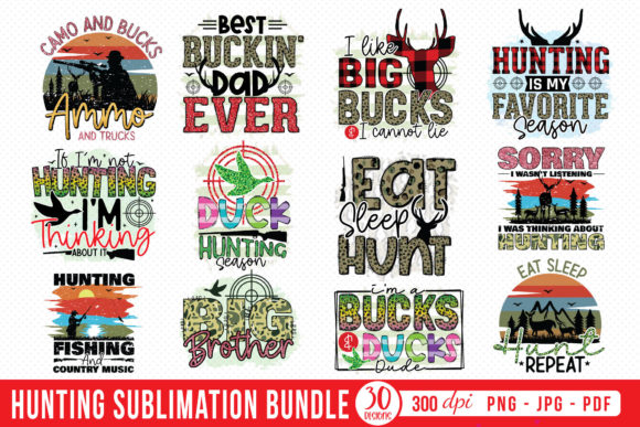 Review: Hunting Sublimation Bundle for Embroidery