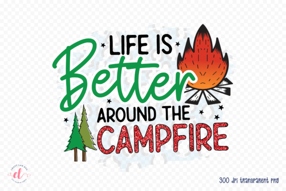 Review: Life is Better Around the Campfire PNG for Embroidery