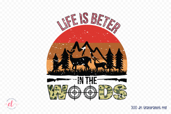 Review: Life is Better in the Woods, Hunting PNG for Embroidery