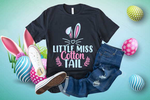 Review: Little Miss Cotton Happy Easter T-shirt Design
