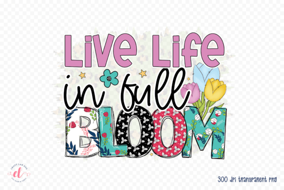 Review: Live Life in Full Bloom PNG for Spring Embroidery