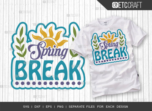 Reviewing Spring Break SVG Cut File for Embroidery