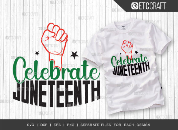 Reviewing the Celebrate Juneteenth SVG Cut File