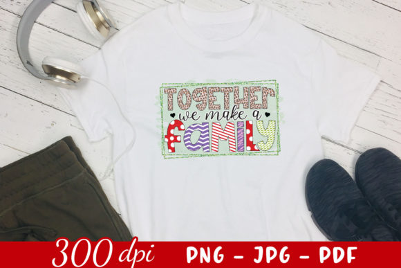 Reviewing Together We Make a Family Design for Embroidery